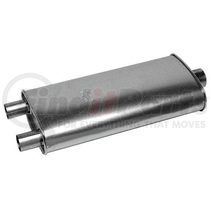 18191 by WALKER EXHAUST - SoundFX Direct Fit Exhaust Muffler 2.5" Inlet (Inside) 2" Outlet (Outside)
