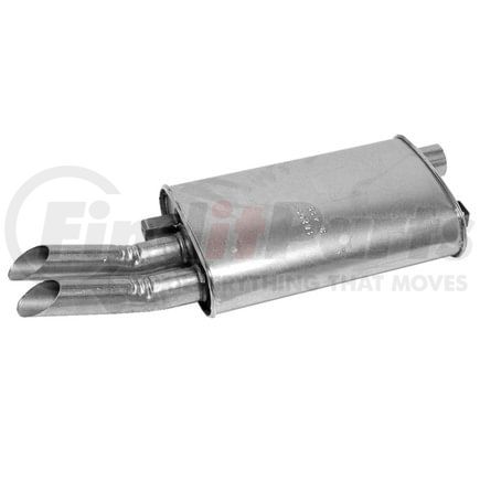 18205 by WALKER EXHAUST - SoundFX Direct Fit Exhaust Muffler 2" Inlet (Inside) 2" Outlet (Outside)