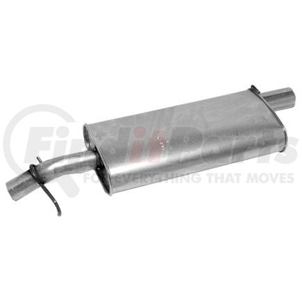 18220 by WALKER EXHAUST - SoundFX Direct Fit Exhaust Muffler 2.5" Inlet (Inside)  2.25" Outlet (Outside)