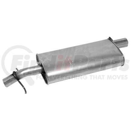 18220 by WALKER EXHAUST - SoundFX Direct Fit Exhaust Muffler 2.5" Inlet (Inside) 2.25" Outlet (Outside)