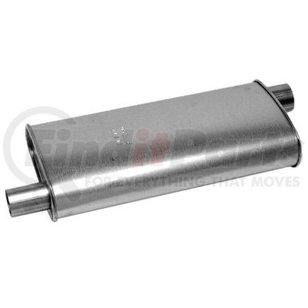 18274 by WALKER EXHAUST - SoundFX Direct Fit Exhaust Muffler 2.5" Inlet (Inside)  2.25" Outlet (Outside)