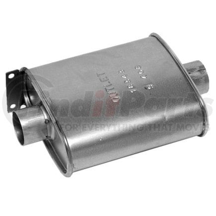 18343 by WALKER EXHAUST - SoundFX Direct Fit Exhaust Muffler 2" Inlet (Inside)  2" Outlet (Inside)