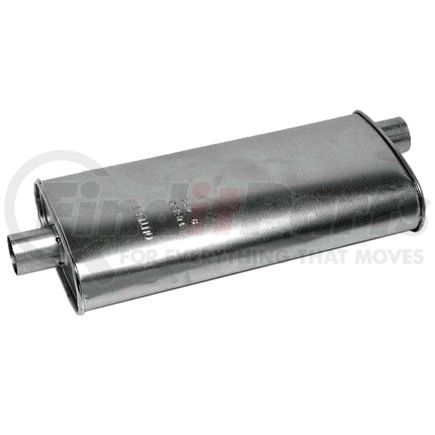 18338 by WALKER EXHAUST - SoundFX Direct Fit Exhaust Muffler 2.25" Inlet (Inside)  2.25" Outlet (Inside)