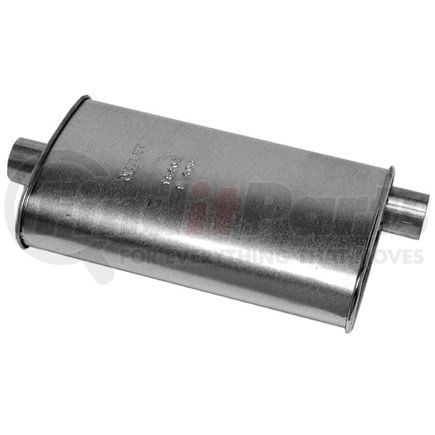 18403 by WALKER EXHAUST - SoundFX Direct Fit Exhaust Muffler 2.25" Inlet (Inside)  2.25" Outlet (Inside)