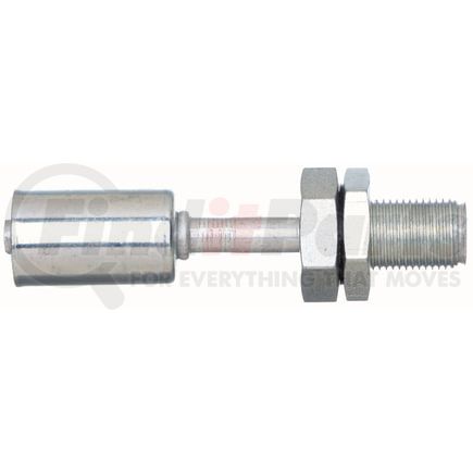 Gates G45600-1010 A/C Refrigerant Hose Fitting Male Inverted O-Ring Bulkhead - Aluminum (PolarSeal ACA)