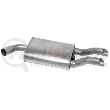 18417 by WALKER EXHAUST - SoundFX Direct Fit Exhaust Muffler 2.25" Inlet (Inside)  2.25" Outlet (Outside)