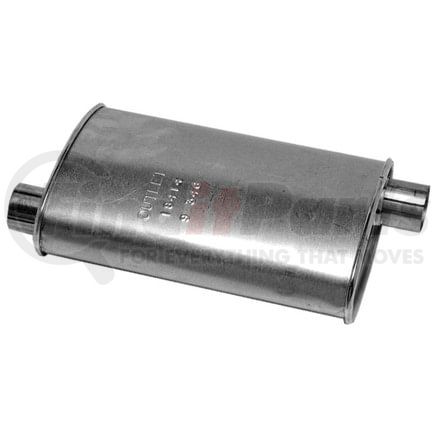 18414 by WALKER EXHAUST - SoundFX Direct Fit Exhaust Muffler 2" Inlet (Inside) 2" Outlet (Inside)