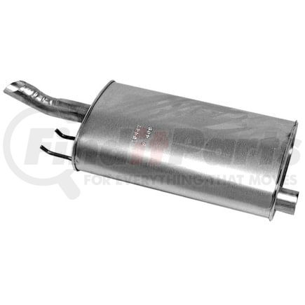 18447 by WALKER EXHAUST - SoundFX Direct Fit Exhaust Muffler 2" Inlet (Inside) 2" Outlet (Outside)