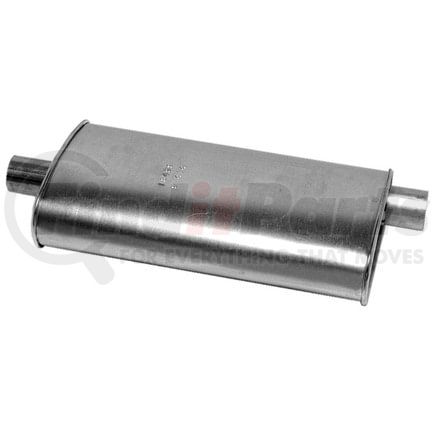 18499 by WALKER EXHAUST - SoundFX Direct Fit Exhaust Muffler 2.25" Inlet (Inside)  2.25" Outlet (Outside)