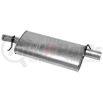18551 by WALKER EXHAUST - SoundFX Direct Fit Exhaust Muffler 2.5" Inlet (Inside) 2.5" Outlet (Outside)