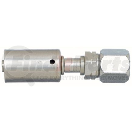Gates G45935-1015 A/C Refrigerant Hose Fitting Male Metric Flareless Assembly - Aluminum (PolarSeal ACA)