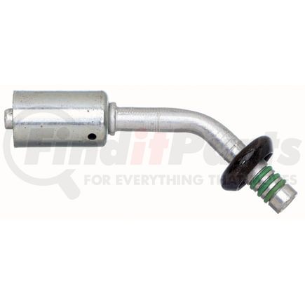 G45949-0606 by GATES - Male (Ford) Spring Lock - 45 Bent Tube - Aluminum (PolarSeal ACA)