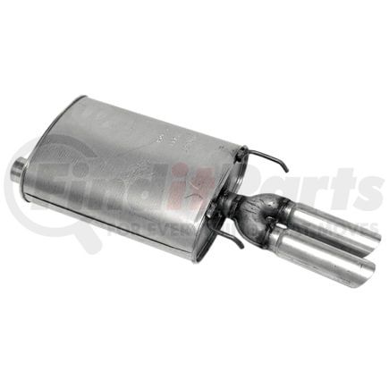 18820 by WALKER EXHAUST - SoundFX Direct Fit Exhaust Muffler 2" Inlet (Inside) 2.25" Outlet (Outside)