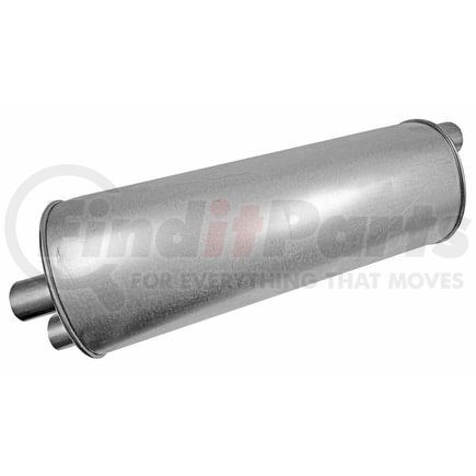 18824 by WALKER EXHAUST - SoundFX Direct Fit Exhaust Muffler 2" Inlet (Inside) 2.75" Outlet (Outside)
