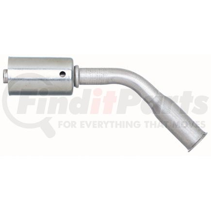 G45955-0608 by GATES - Female (Ford) Spring Lock - 45 Bent Tube - Aluminum (PolarSeal ACA)