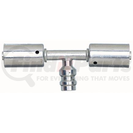 G45956-0808S by GATES - Hose Splicer with R134a Service Port - Steel (PolarSeal ACA)