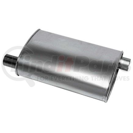 18912 by WALKER EXHAUST - SoundFX Direct Fit Exhaust Muffler 2.25" Inlet (Inside)  2.25" Outlet (Inside)