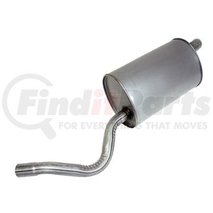 18943 by WALKER EXHAUST - SoundFX Direct Fit Exhaust Muffler 1.75" Inlet (Inside) 2" Outlet (Outside)