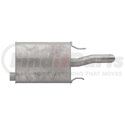 18948 by WALKER EXHAUST - SoundFX Direct Fit Exhaust Muffler 2.25" Inlet (Inside)  2.25" Outlet (Outside)