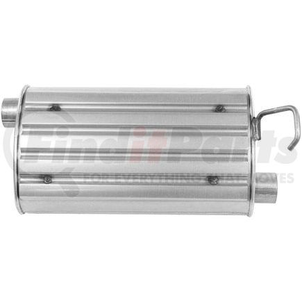 18971 by WALKER EXHAUST - SoundFX Direct Fit Exhaust Muffler 2" Inlet (Inside)  2" Outlet (Inside)