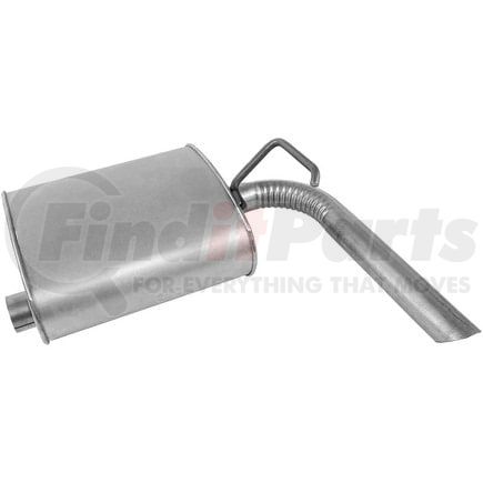 18984 by WALKER EXHAUST - SoundFX Direct Fit Exhaust Muffler 2" Inlet (Inside) 2" Outlet (Outside)