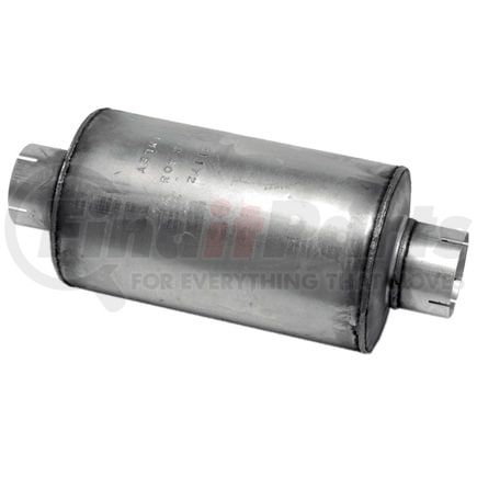 Walker Exhaust 21172 Exhaust Muffler Heavy Duty Direct Fit Exhaust Muffler 4" Inlet (Inside) 4" Outlet (Inside)