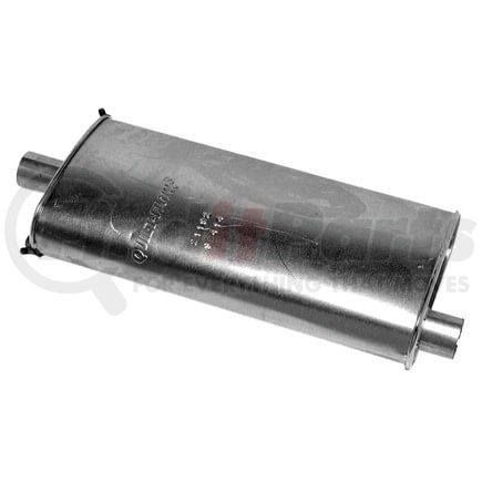 21192 by WALKER EXHAUST - Quiet-Flow SS Direct Fit Exhaust Muffler 2" Inlet (Inside)  2" Outlet (Inside)