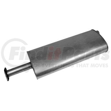 21411 by WALKER EXHAUST - Quiet-Flow SS Direct Fit Exhaust Muffler 2.25" Outlet (Inside)