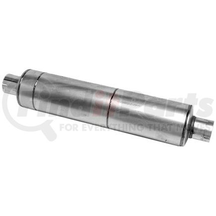 21470 by WALKER EXHAUST - Heavy Duty Direct Fit Exhaust Muffler 3.5" Inlet (Inside)  3.5" Outlet (Inside)