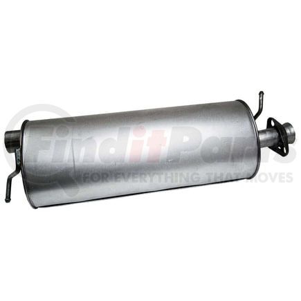 21566 by WALKER EXHAUST - Quiet-Flow SS Direct Fit Exhaust Muffler 2.25" Outlet (Inside)