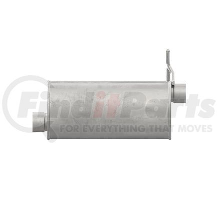 21583 by WALKER EXHAUST - Quiet-Flow SS Direct Fit Exhaust Muffler 3" Inlet (Inside) 3" Outlet (Inside)