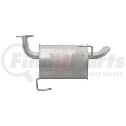 21744 by WALKER EXHAUST - Quiet-Flow SS Direct Fit Exhaust Muffler 1.75" Outlet (Outside)