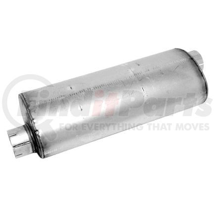 22004 by WALKER EXHAUST - Heavy Duty Direct Fit Exhaust Muffler 4" Inlet (Inside)  4" Outlet (Inside)