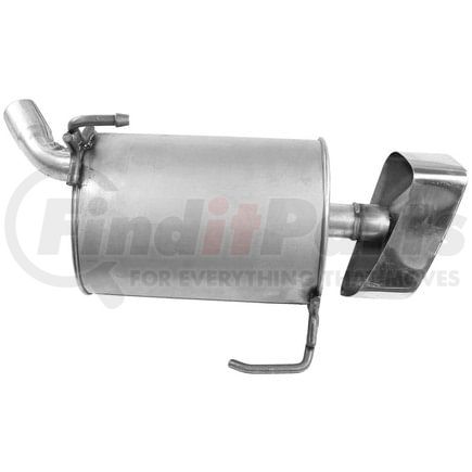 22059 by WALKER EXHAUST - Quiet-Flow SS Direct Fit Exhaust Muffler 2" Inlet (Inside)  2" Outlet (Outside)