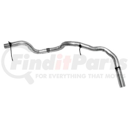 55058 by WALKER EXHAUST - Exhaust Tail Pipe 2.25" Inlet (Outside)  2.5" Outlet (Outside)