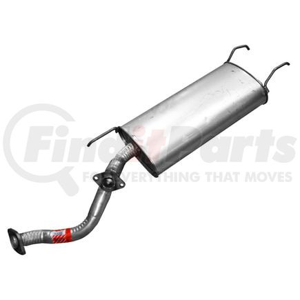 55329 by WALKER EXHAUST - Quiet-Flow SS Direct Fit Exhaust Muffler Assembly 2.25" Outlet (Outside)