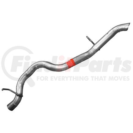 55362 by WALKER EXHAUST - Exhaust Tail Pipe 2.5" Inlet (Outside)