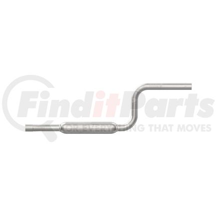 55369 by WALKER EXHAUST - Ajuste directo Ensamble de Resonador de Escape y Tuberia