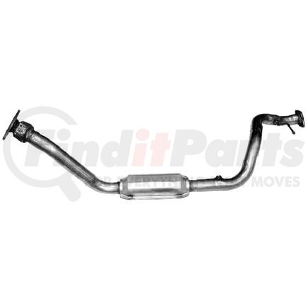 55418 by WALKER EXHAUST - Ultra EPA Direct Fit Catalytic Converter 2.25" Outlet (Outside)