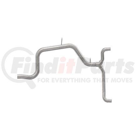 55525 by WALKER EXHAUST - Exhaust Y Pipe 2.5" Inlet (Outside)  1.875" Outlet (Outside)