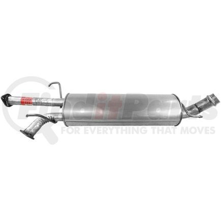 55654 by WALKER EXHAUST - Quiet-Flow SS Direct Fit Exhaust Muffler Assembly 2.75" Outlet (Outside)