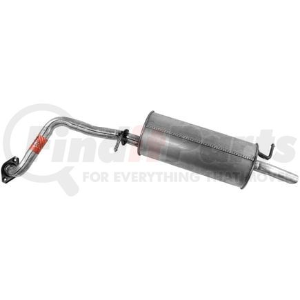 55688 by WALKER EXHAUST - Quiet-Flow SS Direct Fit Exhaust Muffler Assembly 1.75" Outlet (Outside)