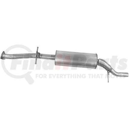 55685 by WALKER EXHAUST - Direct Fit Exhaust Resonator and Pipe Assembly 2" Outlet (Outside)