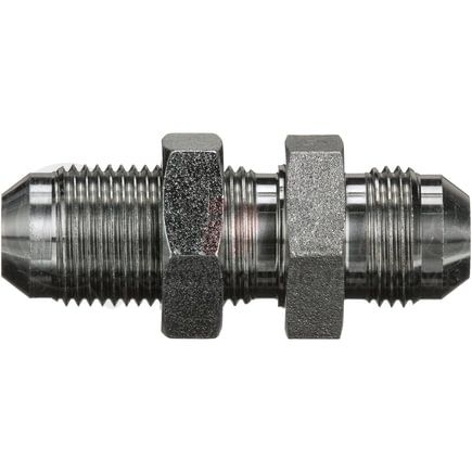 Gates G60445-1010 Hydraulic Coupling / Adapter Male JIC 37 Flare to Male JIC 37 Flare Bulkhead (SAE to SAE)