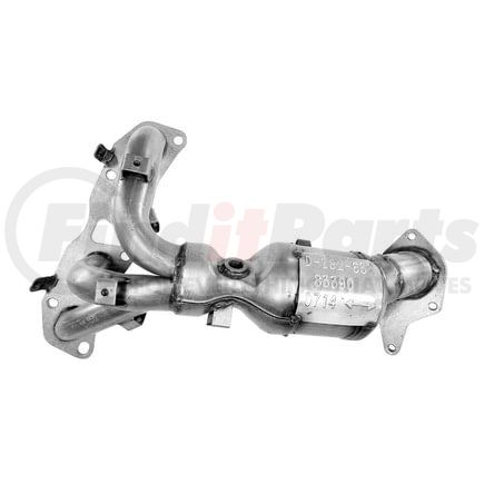 83390 by WALKER EXHAUST - CalCat CARB Direct Fit Catalytic Converter with Integrated Exhaust Manifold