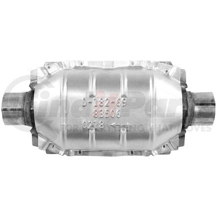 83506 by WALKER EXHAUST - CalCat CARB Universal Catalytic Converter 2" Inlet (Inside) 2" Outlet (Inside)