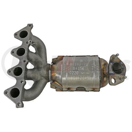 84156 by WALKER EXHAUST - CalCat CARB Direct Fit Catalytic Converter with Integrated Exhaust Manifold