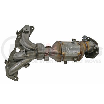 84371 by WALKER EXHAUST - CalCat CARB Direct Fit Catalytic Converter with Integrated Exhaust Manifold