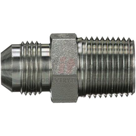 Gates G60490-2420 Hydraulic Coupling / Adapter Male JIC 37 Flare to Male Pipe NPTF (SAE to SAE)
