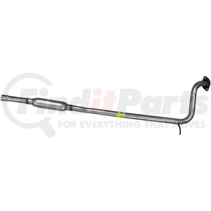 47861 by WALKER EXHAUST - Direct Fit Exhaust Resonator and Pipe Assembly 2.125" Inlet (Inside)